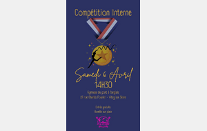 COMPETITION INTERNE
